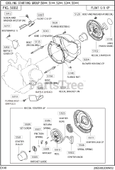 Subaru Robin EX400D00020 (EX40) - Subaru Robin Engine 500 Cooling &amp; Starting
