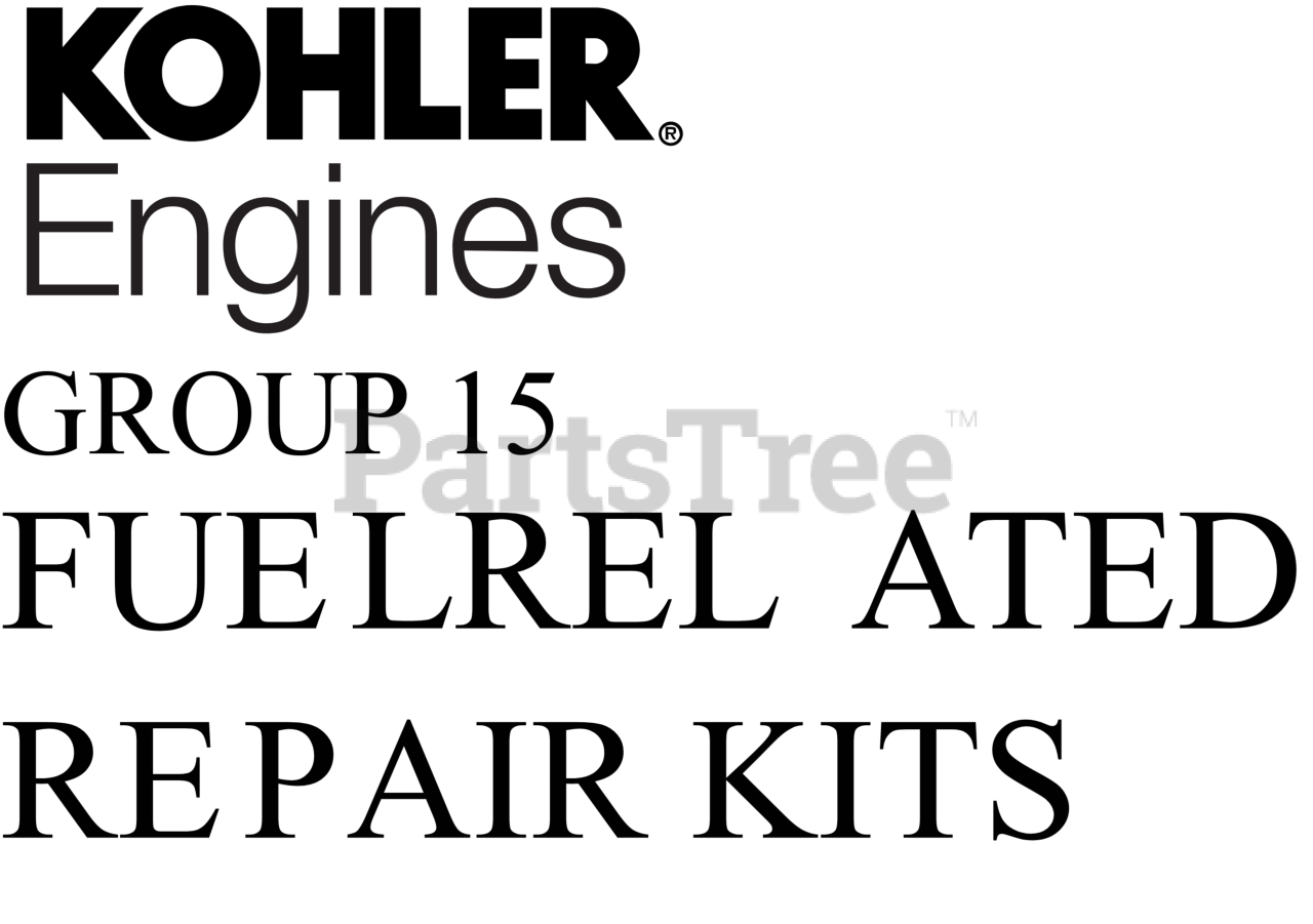 Kohler ZT7403040 Kohler Confidant Engine, Made for Spartan Mowers, 25hp, 747cc 15 Carb Repair