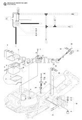 Husqvarna R 16 C AWD (966830301) - Husqvarna Swedish Riding Mower (2008-04) ELECTRICAL