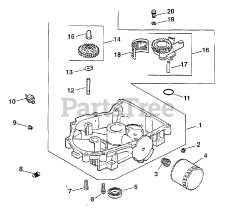 Kohler CV22-67518 - Kohler Command PRO Engine, Made for MTD, 23hp, 17.2kW Oil Pan/Lubrication 3-24-28 (TP-2461)