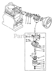 Echo TP-2000 - Echo Trash Pump Carburetor
