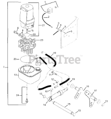 Gravely 787077 - Gravely Electric, Hydraulic Lift Kit for 4-Wheel Tractor
