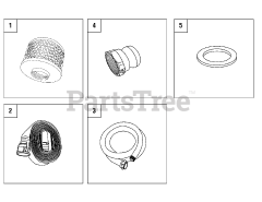 Briggs & Stratton 6237-00 - Briggs & Stratton 2" NPT Hose Hose Group (318679)