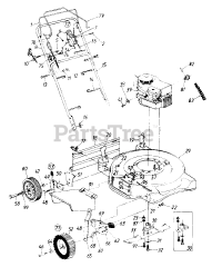 MTD 122-260R000 - MTD Walk-Behind Mower (1992)