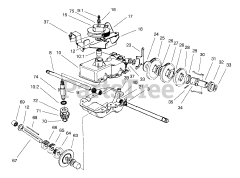 Toro 22161 - Toro Recycler Walk-Behind Mower (SN: 099000001 - 099999999) (1999)