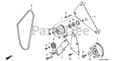 Honda GX640 SD3 (GAAD) - Honda Engine, Made in Japan (SN: GAAD-1000001 - GAAD-1029999)