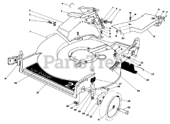 Toro 20672 - Toro Walk-Behind Mower (SN: 005000001 - 005999999) (1985)