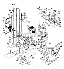 Yard Machines 247A500A000 - Yard Machines Log Splitter (1997)