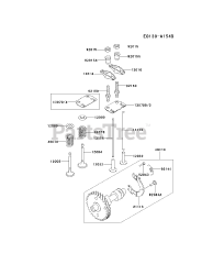 Kawasaki FE170D-CS04 - Kawasaki Engine VALVE/CAMSHAFT