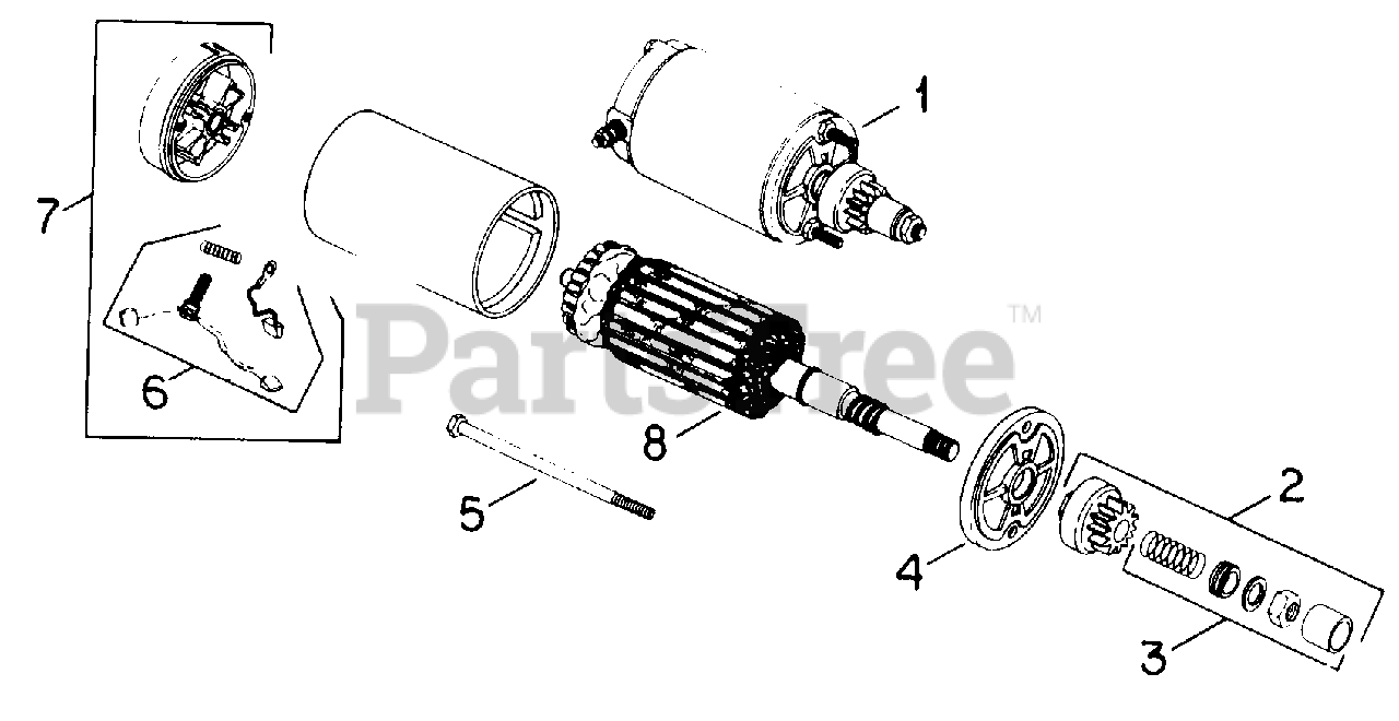 Starter Solenoid Replacement For Cub Cadet Tractor 2182, 782, 882 & Kubota Models