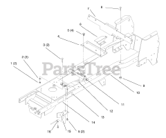 Toro 72085 (267-H) - Toro Lawn & Garden Tractor (SN: 089000400 - 089099999) (1998)