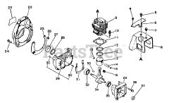 Echo SRM-3000 - Echo String Trimmer (SN: 001001 - 021090)