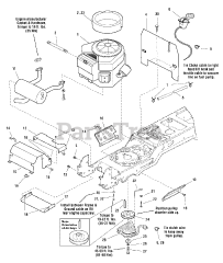 Simplicity 1693975 - Simplicity Prestige 54" Garden Tractor, 23hp Engine Group - Electric Clutch - 23HP, 25HP &amp; 27HP Kohler