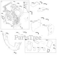 Briggs & Stratton 61E377-0031-J1 - Briggs & Stratton Horizontal Engine