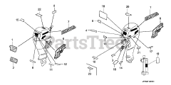 Honda BF15 D4 LGA (BALJ) - Honda Outboard Engine, Made in Japan (SN: BALJ-1100001 - BALJ-1199999) LABELS