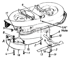 White Outdoor 190-097-190 - White Outdoor 42" Mulching Kit (1996)