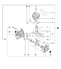 Echo EDR-260 - Echo Reversible Engine Drill (SN: E52412001001 - E52412999999)
