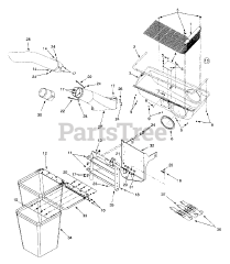 MTD OEM-190-625 - MTD Twin Bagger Assembly (2004)