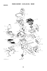Weed Eater WE 261 (960220008-01) - Weed Eater Lawn Tractor (2011-02)