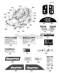 Snapper 300Z (ZT 2446) (2691034-00) - Snapper 46