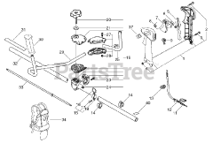 Echo SRM-360 SL - Echo String Trimmer (SN: S00836001001 - S00836999999)