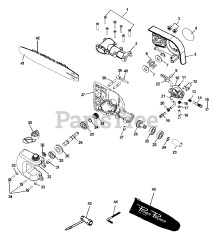 Echo PPSR-2433 - Echo Pole Saw (Type 1E) (SN: 504000 - 999999)