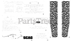 Scag STT61V-26CH-EFI - Scag Turf Tiger 61" Zero-Turn Mower, 26hp Kohler (SN: K1900001 - K1999999)