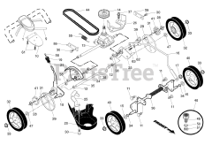 Husqvarna HU 600 L (961430076-00) - Husqvarna Walk-Behind Mower (2010-12) DRIVE