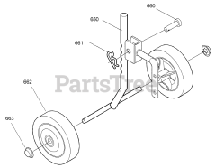 Murray 11052x85A - Murray Cultivator (2001) Wheel Assembly