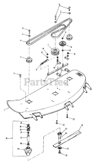 Toro 75-48XS01 - Toro 48" Side-Discharge Mower Deck (1977)