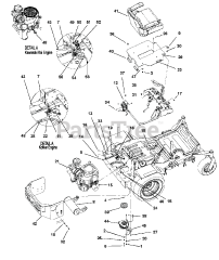 Great Dane 992605 (GCKA1948S) - Great Dane Chariot 48" Zero-Turn Mower, 19hp Kawasaki (SN: 000101 & Above) engine