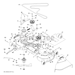 Brands TS 354 - Husqvarna 54" Garden Tractor