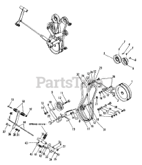 Simplicity 910 (990910) - Simplicity Roticul Reversing Tiller, 8hp