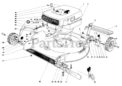 Toro 16550 - Toro Walk-Behind Mower (SN: 008000001 - 008999999) (1978)