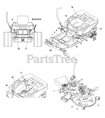 Craftsman 107.287860 (7800338) - Craftsman ZTS7500 Series 42" Zero-Turn Mower, 21hp Briggs & Stratton (2008)