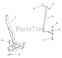 Snapper 1694147-00 - Snapper Hitch, Dozer Blade