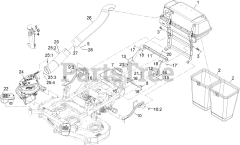 Exmark 142-8783 - Exmark Ultravac 2 Bag Collection System (SN: 413950474 - 416150474) (Rev B) (2023)