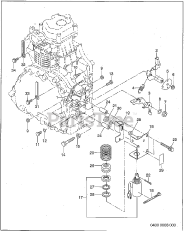 Subaru Robin RGD330017640 - Subaru Robin Generator 400 Governor