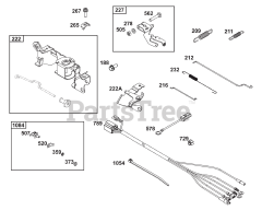 Briggs & Stratton 356447-3543-G1 - Briggs & Stratton Horizontal Engine