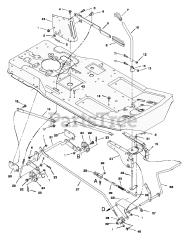 Murray 30540x29A - Murray 30" Rear-Engine Riding Mower (1997)