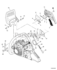 Echo CS-600 P - Echo Chainsaw (SN: C03704001001 - C03704999999)