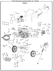 Ryobi RY 80544 (090079247) - Ryobi Pressure Washer Figure A