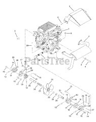 Ariens 931038 - Ariens Grand Sierra Garden Tractor, 22hp Kohler, Hydro (SN: 000101 & Above)
