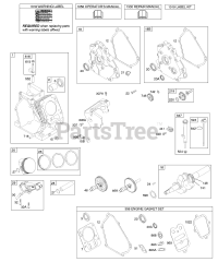 Briggs & Stratton 12D202-0116-E8 - Briggs & Stratton Horizontal Engine
