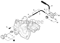 Echo CS-400 F - Echo Chainsaw (SN: C27911001001 - C27911999999) Oil System