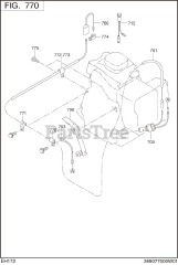 Subaru Robin EH172D10060 (EH17-2) - Subaru Robin Engine 770 Electric Device