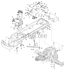 Snapper SGT 27540D (2690667) - Snapper 54" Garden Tractor, 27hp