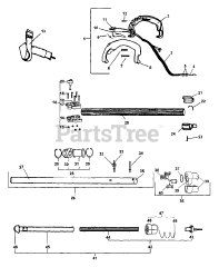 Echo PP-1260 - Echo Pole Saw (Type 1) Driveshaft, Handle, Harness