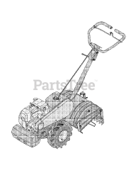 Huskee 21AB455C730 - Huskee Tiller (2006) (Tractor Supply)