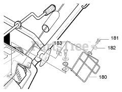 Murray 620301x85NC - Murray 20" Snow Thrower (2004) Muffler Guard
